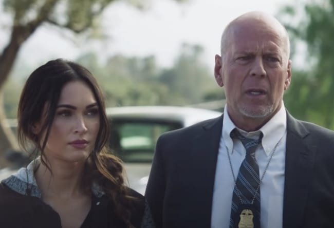 Bruce Willis Megan Fox Midnight in the Switchgrass Razzies